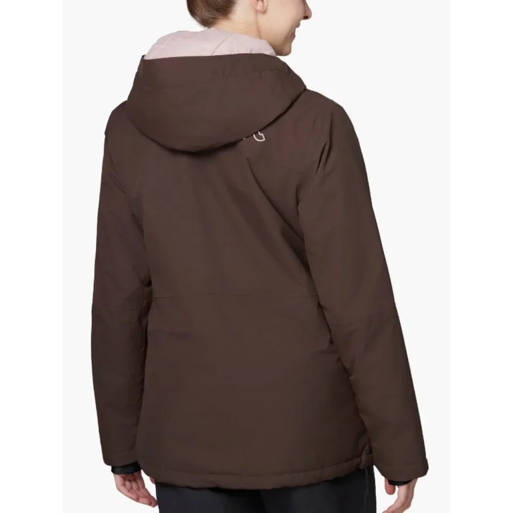 FLYLOW Freya Womens Hooded Ski/Snowboard Parka/Jacket/Coat NEW Timber $380 - Picture 5 of 7
